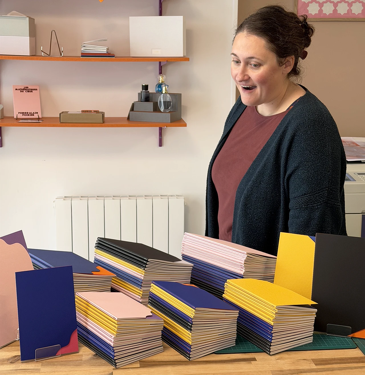Papeterie fine artisanale — Acte I : mon premier salon de l’artisanat